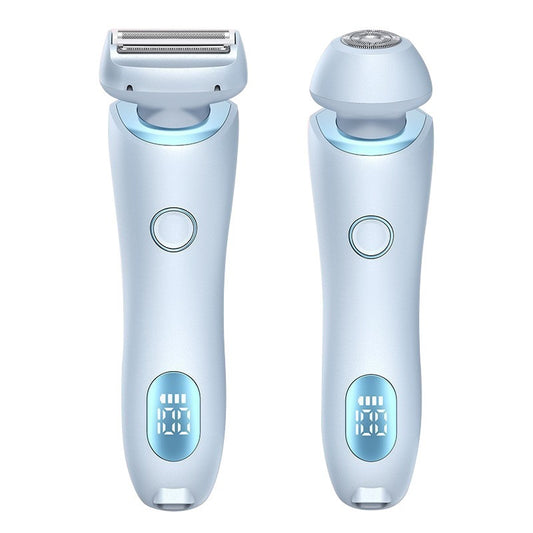 Hair removal device for women dual headed shaving device private hair trimmer electric hair scraper women's hair removal device.