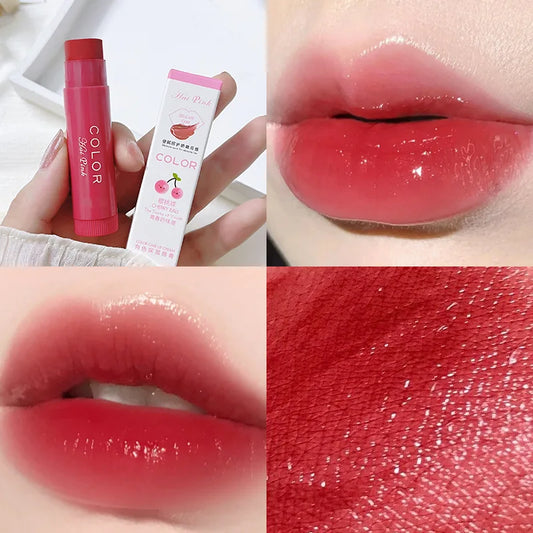 Colored moisturizing lip balm lipstick moisturizing, moisturizing, diluting lip lines, anti-drying lip balm.