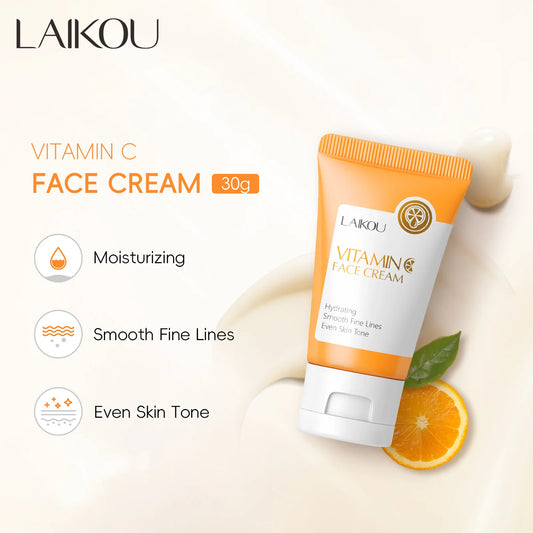 LAIKOU Vitamin C Cream 30g Hydrating and Moisturizing Skin Care Products Orange Cream skin care.